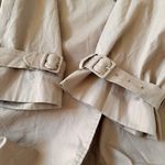 Snidel Beige Khaki Nude Trench Coat/Rain Coat Double Photo 6