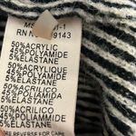 FRNCH  long open front black and‎ white/cream sweater Photo 13