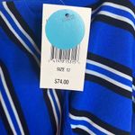 Emma & Michelle NWT Emma & Michele Blue Stripe Sleeveless Jumpsuit Women’s Size 12 Photo 5