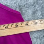 Banana Republic  Halter Neck Tank Top Purple Flowy Pleated Vacation Resort Large Photo 8