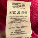 Anthropologie  Maeve Rugby Polo Sweater Pink Blue Small Preppy Photo 5