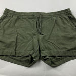 Old Navy Hunter Green Linen Blend Pull On Shorts XL Photo 0