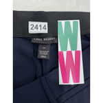 Lane Bryant Womans  20 P Navy Straight Leg Stretch Dress Pants Photo 2