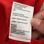 Urban Outfitters Orange Long Sleeve Bow Mini Dress Photo 3