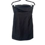 ZARA  Strapless Mini Dress Cutout Black‎ Medium Photo 1