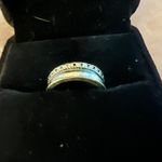 Unisex Stainless Steel Silver Pinky Ring Photo 1