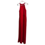 Banana Republic Red Cowl Neck Jumpsuit Size 4 EUC #5673 Photo 2