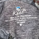 Kuhl  Hoodie Womens‎ Medium Gray Mova Hoody GORP Technical Thumb Holster Photo 2