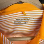 Nike  Golf Sleeveless Stripe Collared Top‎ in Orange White Size XL Photo 4