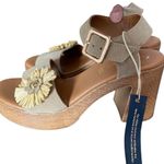 Sophia Milano  Made Italy Tan Suede Block Heel Sandals size 8 NWTs Photo 7