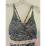 Juicy Couture  Animal Print One-Piece Racerback Swimsuit Medium NWT Photo 1