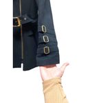 Bebe  Wool Pea Coat Black Size M Photo 12