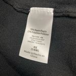 Terra & Sky Women's Black Long Sleeve Open Cardigan Sweater Size 14 Photo 7