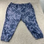 Athleta  Farallon Printed Jogger Pants Womens Size 26 Blue‎ Tie Dye Gorpcore Photo 2