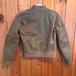 Lululemon Tan Non-Stop Cotton Bomber Jacket Photo 2