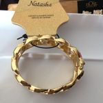 Hinge New Natasha Gold Heavy Link Bracelet w  Photo 1