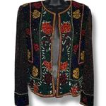 Papell Boutique Vintage Papéll Boutique Evening floral beaded jacket Photo 0