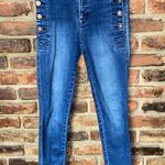 J Brand  Button Waist Blue Denim Skinny Ankle Zion Jeans Women's Size 26 Photo 1
