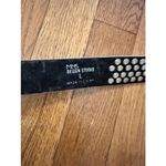 MMS Design Studio Tan Leather Weatern Rhinestone Belt Size Large Brown Photo 6