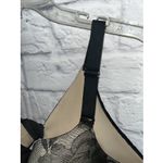 Cacique  Women's Lightly Lined Balconette Black Lace Underwire Bra 42DD Photo 2