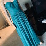 Dessy Collection Strapless Dress Photo 3