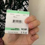 Kasper NWT  Black Patterned Sleeveless VNeck Slinky Dress Photo 4