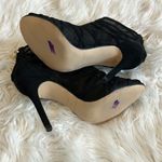 Karen Millen  Caged Tulle Peep Toe Heels Photo 6