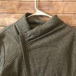 Zella Snowdrift Asymmetrical Zip Sweatshirt XL Photo 2