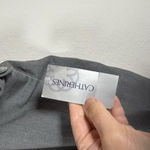 Catherines NWT Catherine’s Plus Jayne Straight Leg Pants in Grey Size 24W Photo 6