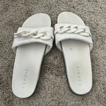 Esprit white sandal slides Photo 0