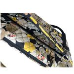 Vera Bradley Large Hard Case Floral Laptop Bag - Black, Yellow, White Photo 7
