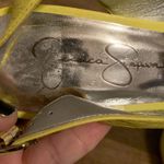 Jessica Simpson Hanson Open Toe Heels Size 7 Bright Yellow Never Worn Photo 11