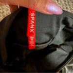 Spanx  Sequined Faux-Leather Black Legging- Size XS Photo 6