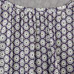 Liz Claiborne  Womens Mesh Top Small Geometric Flowy Retro Mod Preppy Retro Y2K‎ Photo 6