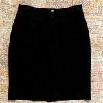 Casual Corner Women’s Fully Lined Classic Black Pencil Skirt Size 6 Photo 2