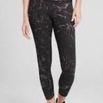 Athleta Velocity Stash Pocket Black Marbled 7/8 Legging sz XS Photo 1