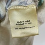 Anthropologie Porridge Elva Watercolor Aqua Grey Mixed Media Blouse Size Small Photo 6