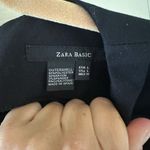 ZARA  BASICS CLASSIC SLEEVELESS BLACK DRESS SIZE L NWT Photo 2