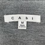 CAbi Jacket Gray Neutral Modern Style Office Fit Shoulder Pads Corpcore Size M Photo 7