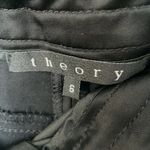 Theory NWT Hollie B Black Satin Like Effect Cargo Style Jogger Trousers Size 6 Photo 5
