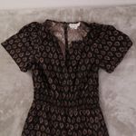 Anthropologie The Somerset Jumpsuit MP Black Printed Wide Leg Women's XS Boho Photo 1