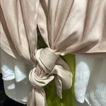 Glam Elegant Cream Blouse Photo 1