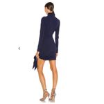 Lovers + Friends Revolve Hip Tie Navy Blue Turtleneck Dress Long Sleeve XL new Photo 3