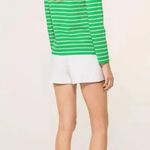 Tory Burch Boat Neck Diver Striped Top Small Photo 1