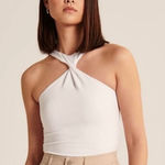 Abercrombie & Fitch Abercrombie Halter Neck Tank Top Photo 0
