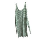 Rails NWT  Meg Stripe Tie Waist Cotton Green Dress Size 2X Photo 4