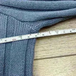 Aeropostale Blue Ribbed Button Front Cropped Top Size L NWT Photo 9