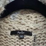 Papaya  vest Cardigan rabbit fur Photo 3