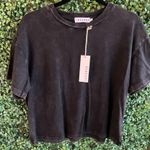 Lacausa - NWT - Boxy Tee | Black Mineral Wash - Sz Small | 100% Organic Cotton Photo 13