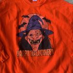 Jerzees Vintage Witch Print Sweatshirt Size L Photo 1